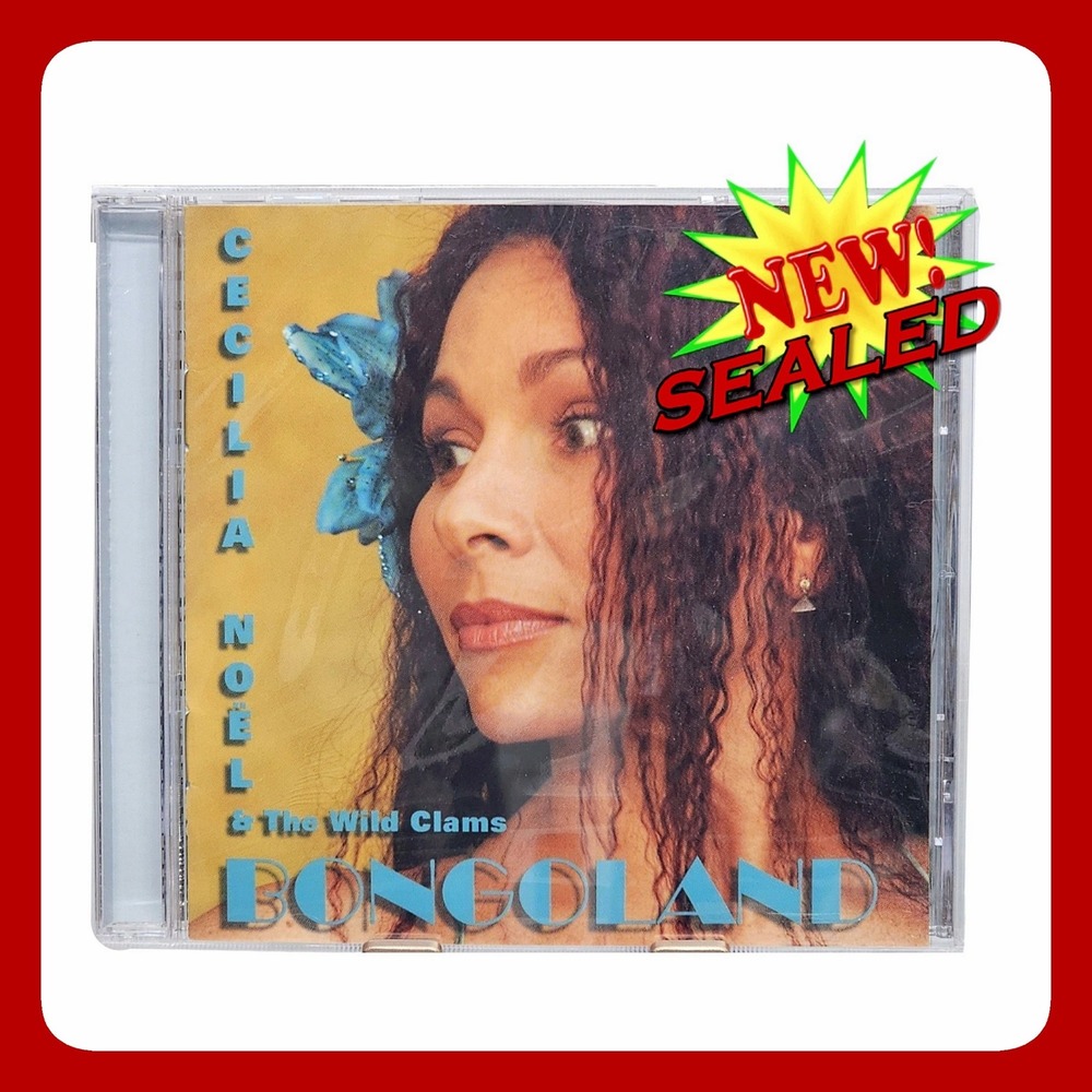 Cecilia Noel & The Wild Clams Bongoland Music CD Album 2003 New Sealed Latin Pop